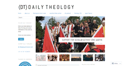 Desktop Screenshot of dailytheology.org
